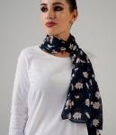 How to Match Your Printed Scarf with Your Jewelry